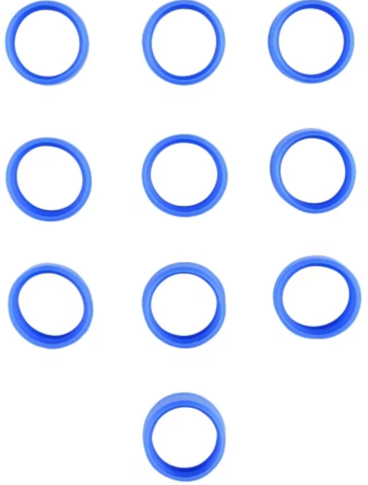 Antenna ID Band, 10 pk (Blue)