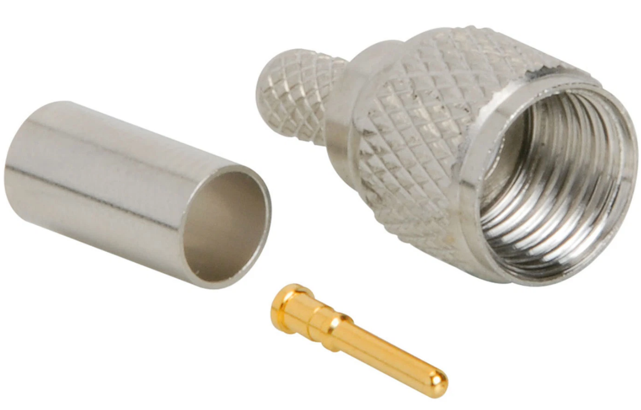 Mini UHF-MALE RG58 Full crimp