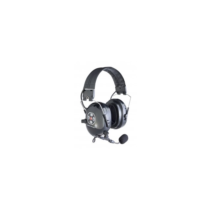 Bluetooth heavy duty headset, direct keying, 2 devices Silentex (A-Com) 2BT