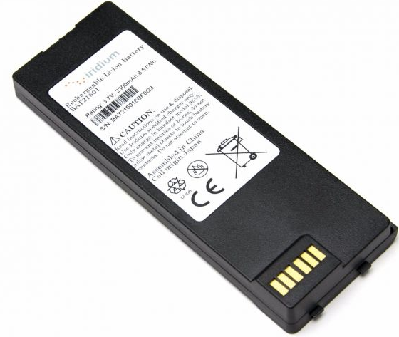BAT21601 Iridium 9555 standard capacity battery, 2300 mAh