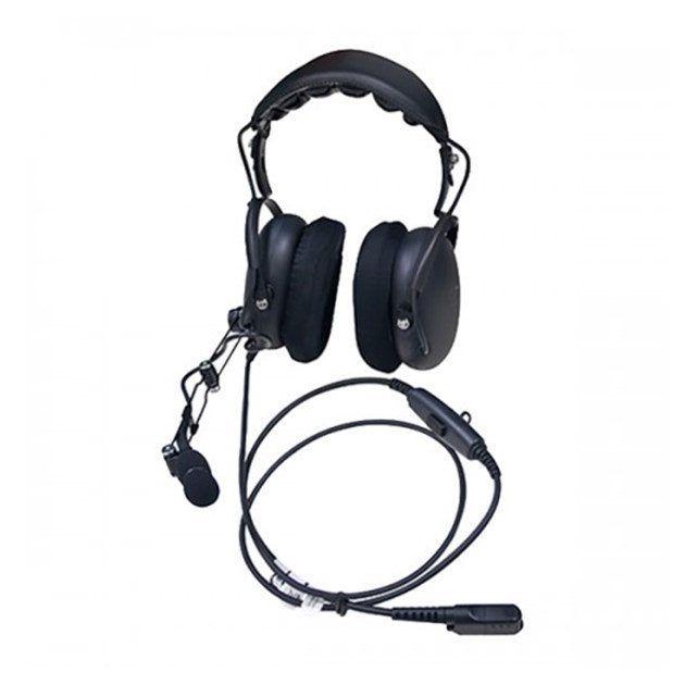 Noise Canceling Over The Head Heavy Duty Headset with PTT