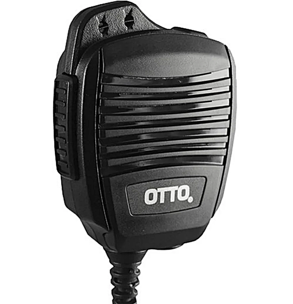 Remote Speaker Mic, Noise-canceling, IP68, 3.5 mm Audio Jack